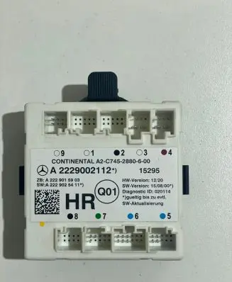 Mercedes-Benz C W205 Door control unit/module A2229002112 A2229015903 A2C7452880600