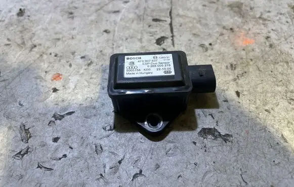 Audi A6 S6 C6 4F ESP acceleration yaw rate sensor 4F0907637 0265005278 5005158