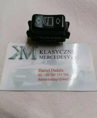 Mercedes-Benz E W124 Electric window control switch 1248204610