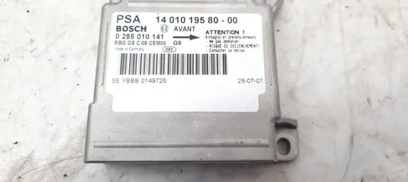 Citroen Jumpy Airbag control unit/module 1401019580 0285010141