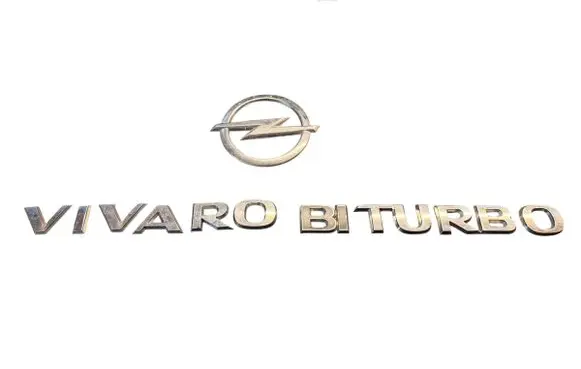 Opel Vivaro Manufacturers badge/model letters