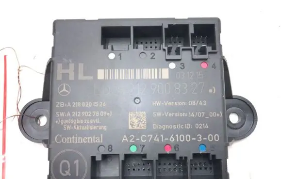 Mercedes-Benz E W212 Other control units/modules A2129008327
