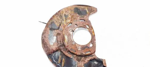 Subaru Outback Front brake disc dust cover plate 