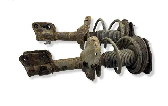 Subaru Legacy Front shock absorber with coil spring