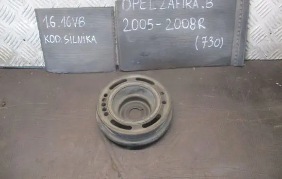 Opel Zafira B Crankshaft pulley