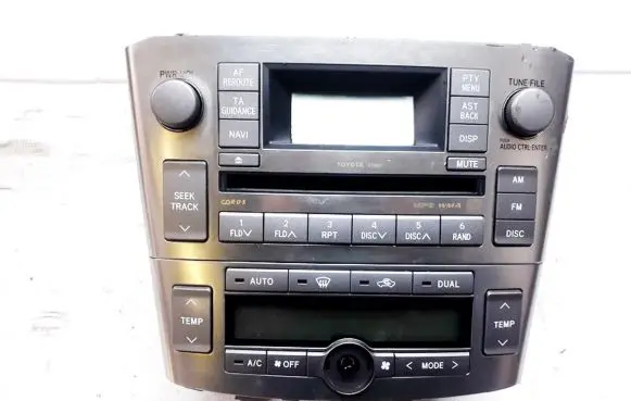 Toyota Avensis T250 Climate control unit 5590205050 6h041eb