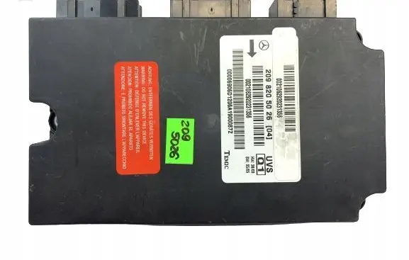 Mercedes-Benz CLK A209 C209 Convertible roof control unit A2098205026