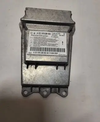 Mercedes-Benz S W221 Airbag control unit/module A2218702993 0285010423