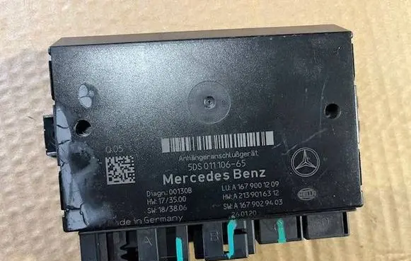 Mercedes-Benz GLS X167 Tow bar trailer control unit/module A1679001209