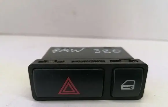 BMW 3 E46 Hazard light switch 61318368920