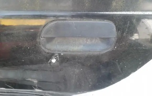 Hyundai Lantra I Front door exterior handle