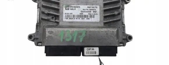 Chevrolet Spark Engine ECU kit and lock set 25182025-- 25182025 5WY1K11A
