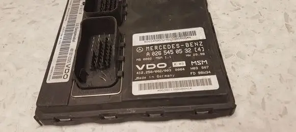 Mercedes-Benz A W168 Engine control unit/module A0265450532 A1661402100