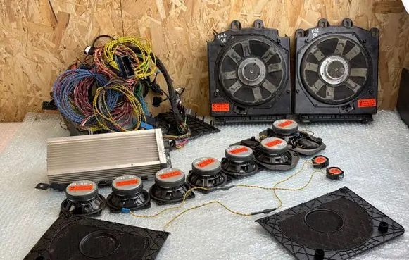 BMW 5 E60 E61 Audio system kit LOGIC7 HS6540 23781010