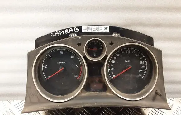 Opel Zafira B Speedometer (instrument cluster) 13243043