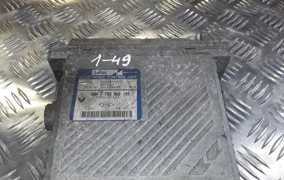 Renault Scenic I Engine control unit/module HOM7700868189 7700105605