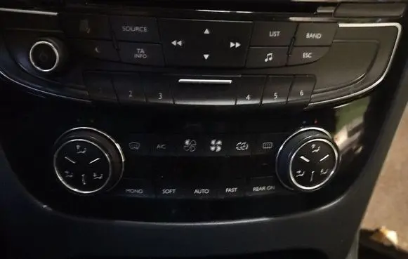 Peugeot 508 Climate control/heater control trim 96656644XZ IMPRK1529602