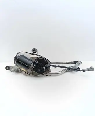 Front wiper linkage and motor