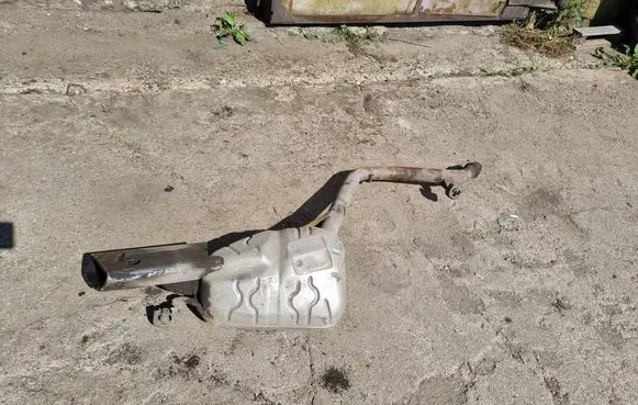 Mercedes-Benz CLS C219 Rear muffler/silencer tail pipe 2194910001 F124