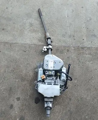 Steering wheel axle