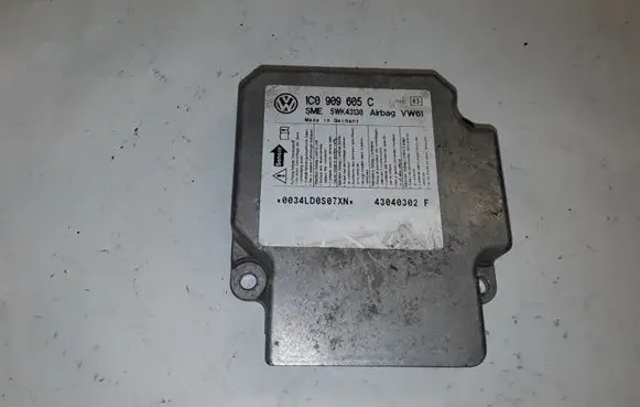 Volkswagen PASSAT B5.5 Airbag control unit/module 1C0909605C 5WK43130