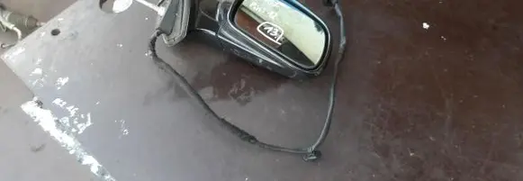 Peugeot 407 Front door electric wing mirror PIN