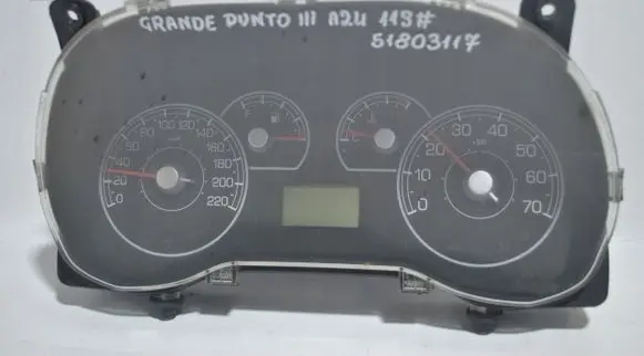 Fiat Grande Punto Speedometer (instrument cluster) 51803117