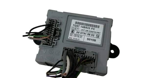 Ford Mondeo MK IV Door control unit/module 7G9T14B533FC 14C237AA 0507910602