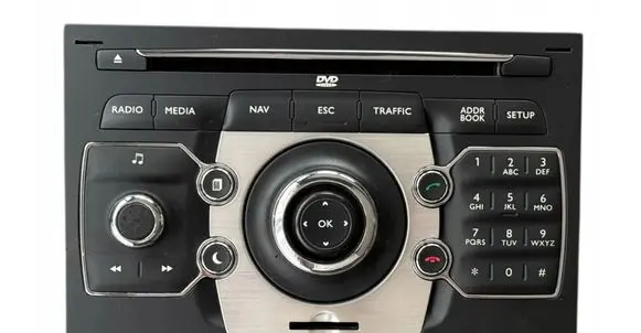 Citroen C5 Radio/CD/DVD/GPS head unit 96779298ZD