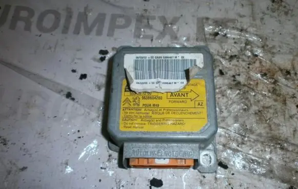 Peugeot Partner Airbag control unit/module 9638604280 550897200