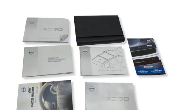 Volvo XC90 Owners service history hand book 