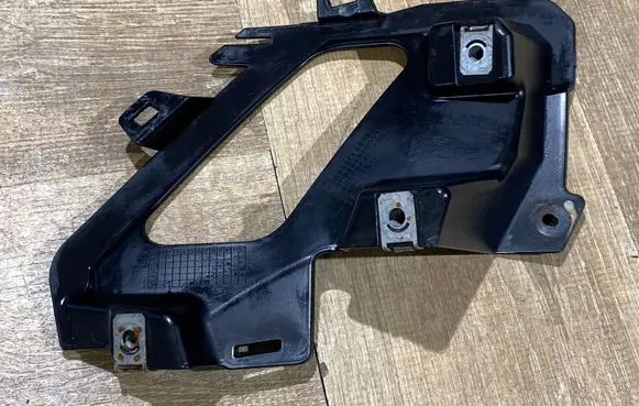 Rear bumper support beam