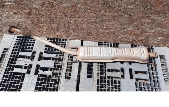 Opel Astra G Middle muffler/silencer 