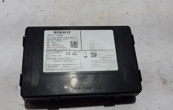 Renault Talisman GPS navigation control unit/module 282755793R