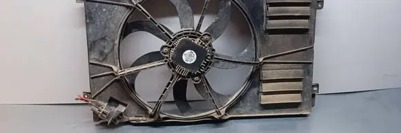 Skoda Octavia Mk2 (1Z) Electric radiator cooling fan 1K0959455FB 1K0121203AH 7726030842