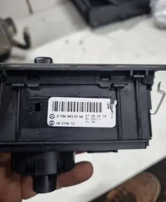 Mercedes-Benz ML W164 Light switch A1645450104 04016410