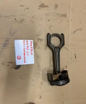 Piston with connecting rod