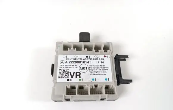 Mercedes-Benz S W222 Door control unit/module A2229001614