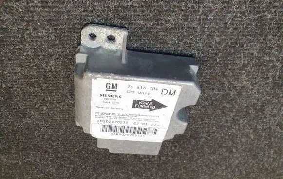Opel Zafira A Airbag control unit/module 24416704DM 1923594 5WK42978