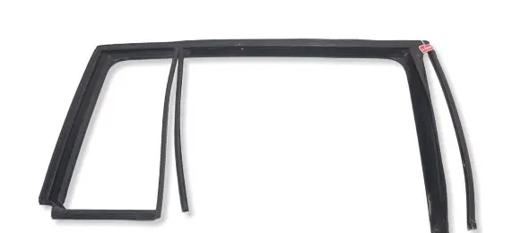 Volkswagen Touran II Rubber seal rear door window/glass 1T0845212