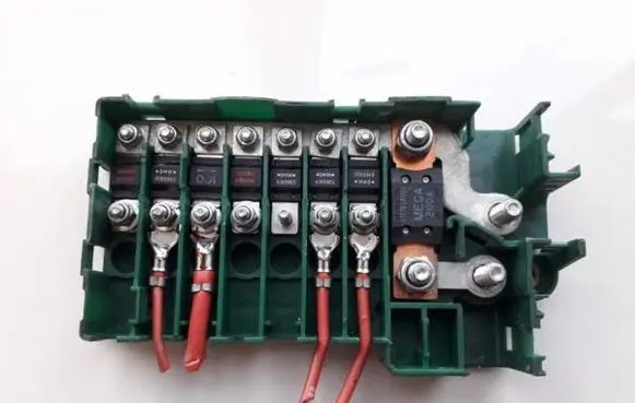 BMW X5 E53 Fuse box set 8387541 5018483