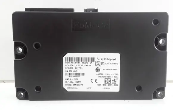 Ford Transit - Tourneo Connect Bluetooth control unit module D1BT14D212LA