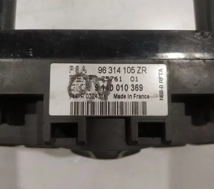 Citroen Xsara Picasso Climate control unit 96314105ZR