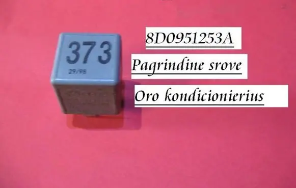 Audi A3 S3 8L Other relay 8D0951253A