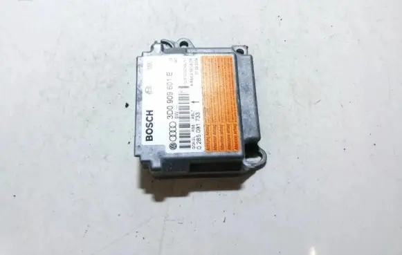 Volkswagen Touareg I Airbag control unit/module 3d0909601e 0285001733