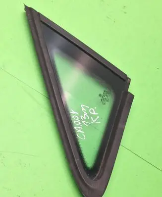 Volkswagen Caddy Front triangle window/glass 43R001057 E000184 DOT27M23100AS2