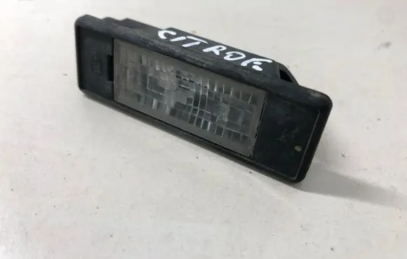 Number plate light