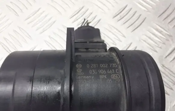 Audi A6 S6 C6 4F Mass air flow meter 03G906461C