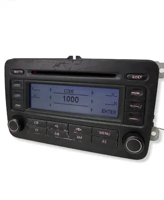 Volkswagen Touran I Radio/CD/DVD/GPS head unit 7643221360 1K0035186L