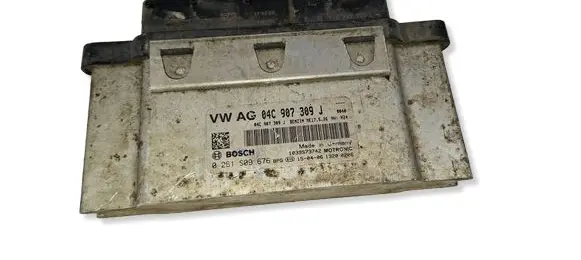 Volkswagen Polo V 6R Engine control unit/module 04C907309J 0261S09676